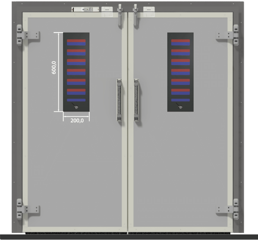 Caiman Laser Safety Blinds 600 x 200mm size