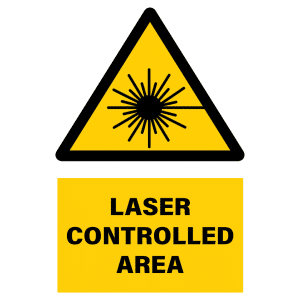 Laser-kontrollierter Bereich-Etikett