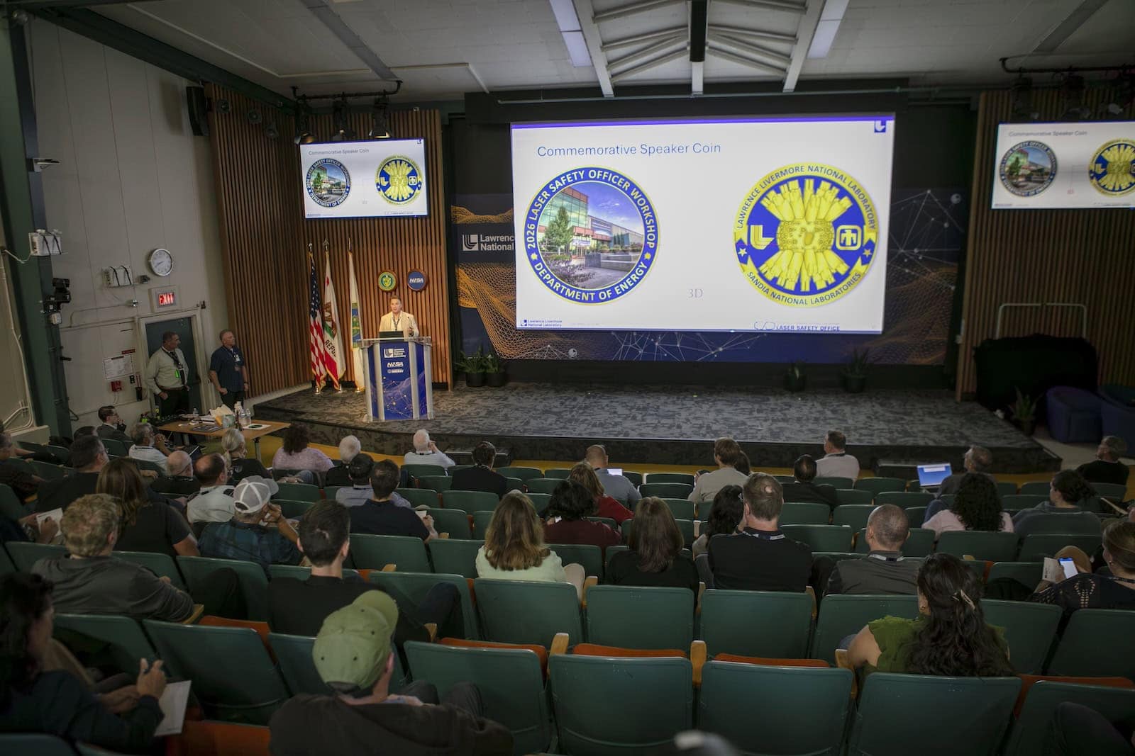 View of Stage DOE LSO Workshop 2026
