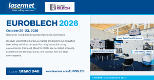 Lasermet wird auf der EUROBLECH 2026 in Hannover, Deutschland, vertreten sein