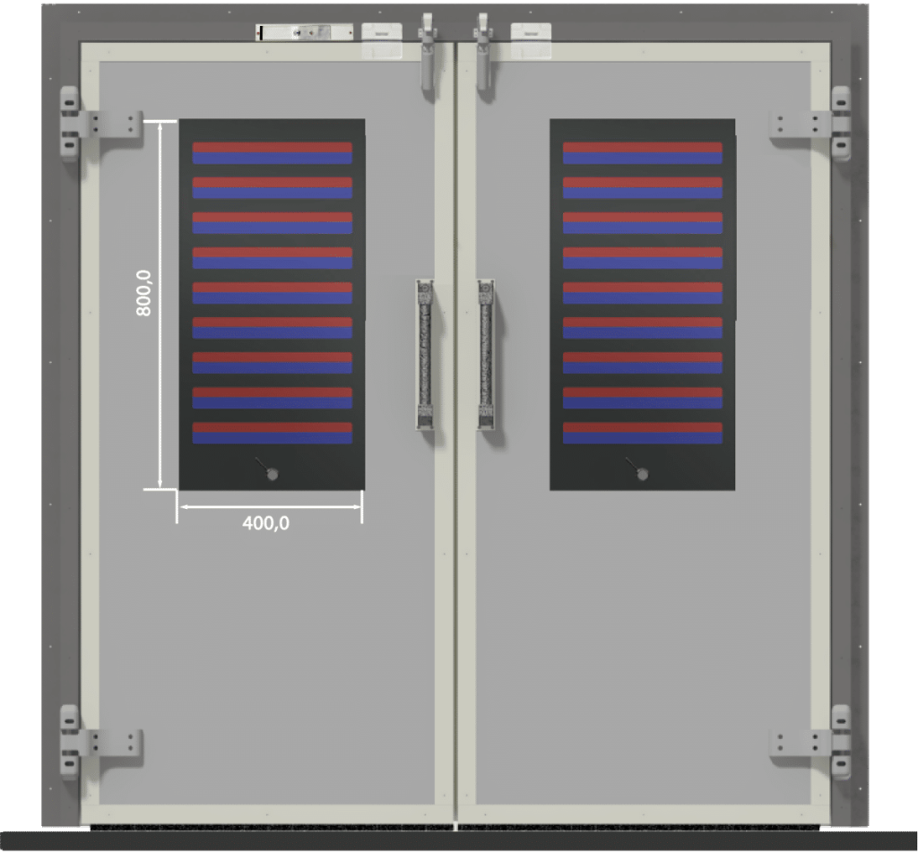 Caiman Laser Safety Blinds 600 x 200mm size