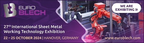 Euro Blech Exhibit 2024 Banner
