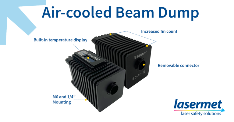 Redesigned Air-cooled Beam Dump: BD-AC-16 and BD-AC-16TR