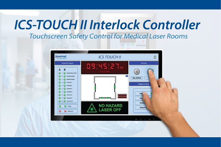 ICS-TOUCH II: Dual-Channel, Touchscreen Interlock System for Medical Laser Safety