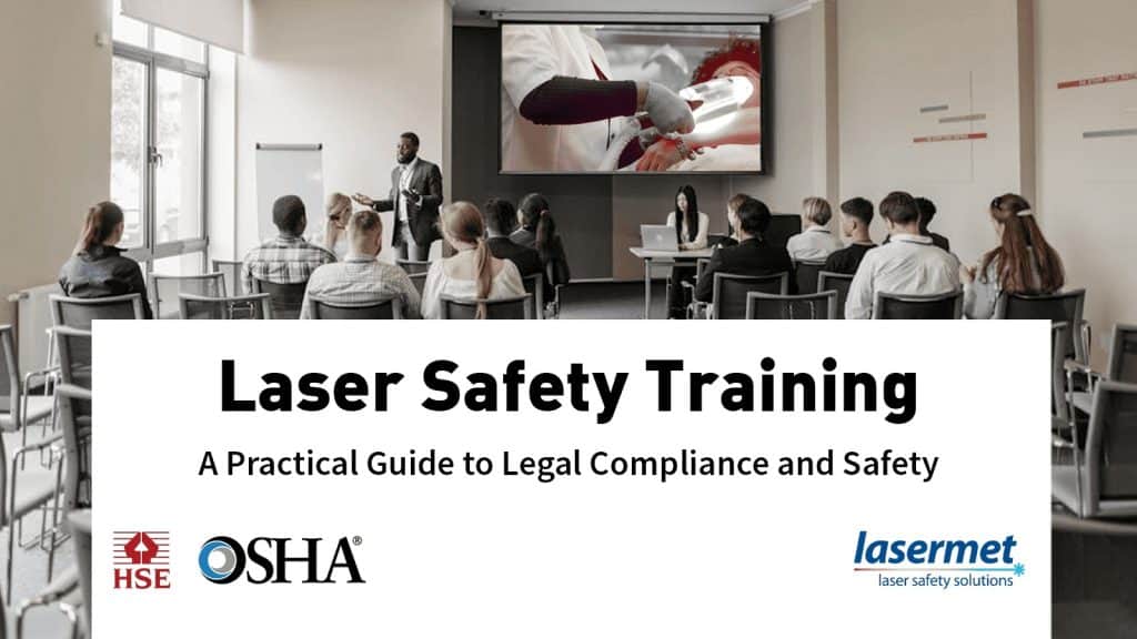Lasermet Blog post cover for laser safety training