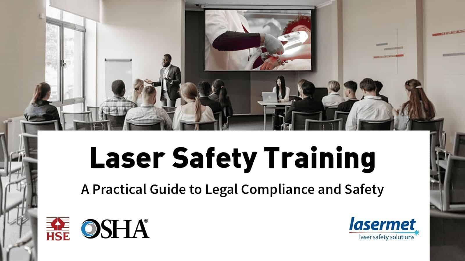 Lasermet Blog post cover for laser safety training