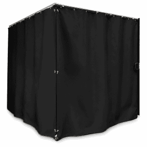 Lasermet Laser Safety Curtain Pod called Dolphin Pod