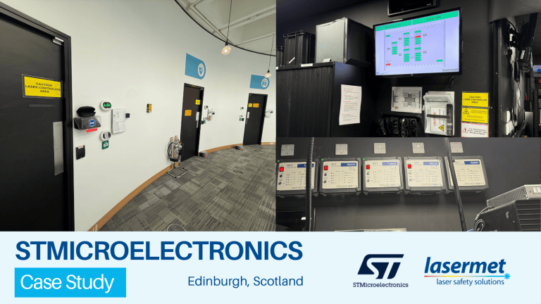 Lasermet STMicroelectronics Edinburgh Scotland