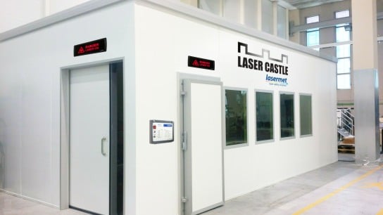 Laser Castle enclosure 32 by Lasermet Laser Safety Solutions