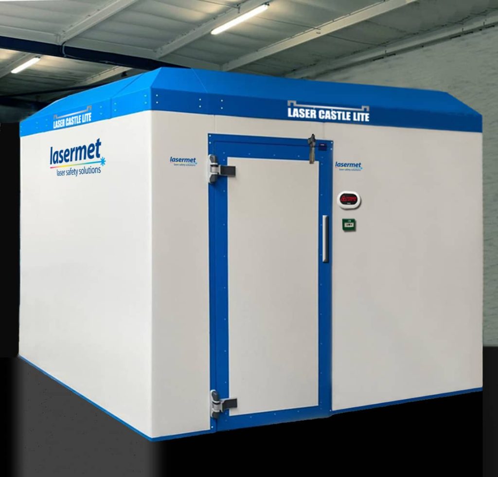 Lasercastle Lite 3x3 v8a by Lasermet Laser Safety Solutions