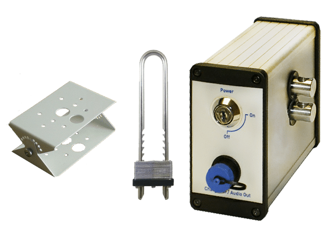Lasermet Audio Alert IP65 and bracket mounting Lasermet Audio Alert IP65 and bracket mounting