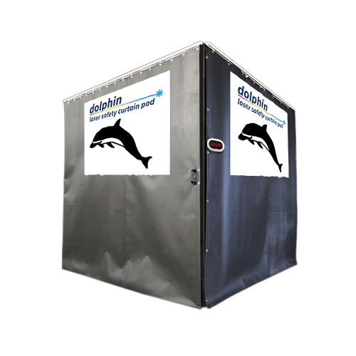 Dolphin Laser Safety Curtain Pod by Lasermet