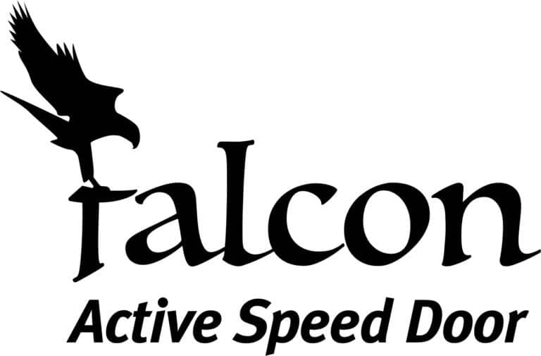 Lasermet Falcon Active Speed Door Logo