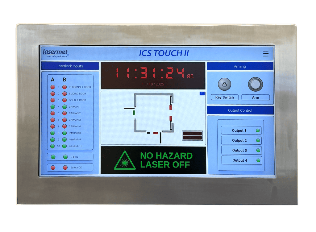 ICS-TOUCH II Interlock Controller by Lasermet