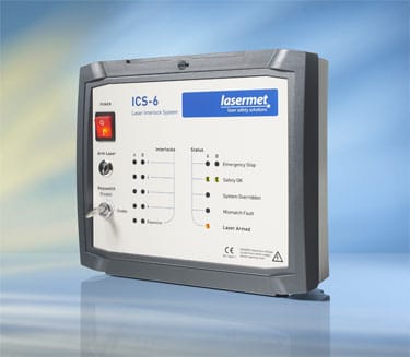 Advanced ICS-6 Laser Safety Controller with integrated fault detection features
