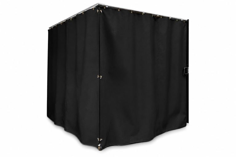 Lasermet Laser Safety Curtain Pod called Dolphin Pod