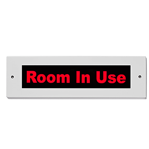 Lasermet LED Sign Room in Use