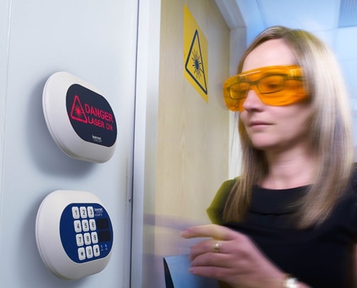 KP23 Keypad by Lasermet Laser Safety Solutions