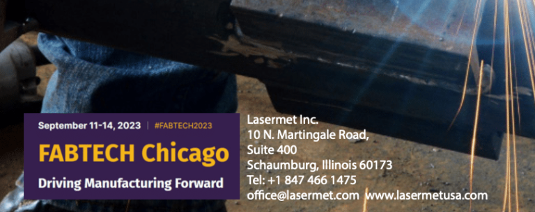 Lasermet at FABTECH Chicago 2023