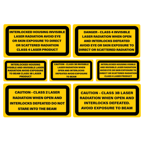 Interlocked Housing Label