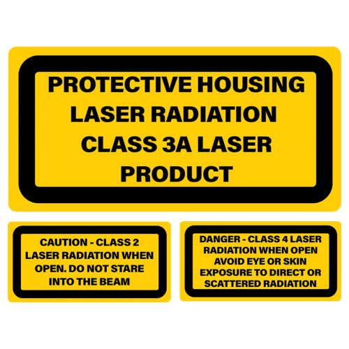 Protective Housing Label