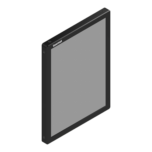 Glaser Castle Window A4 Size by Lasermet Laser Safety Solutions