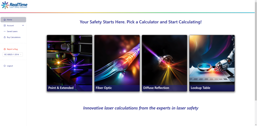 RT LSS Home by Lasermet Laser Safety Solutions