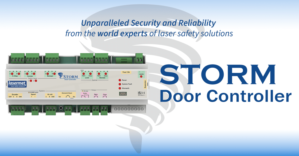 Storm Door Controller Banner 2 by Lasermet Laser Safety Solutions