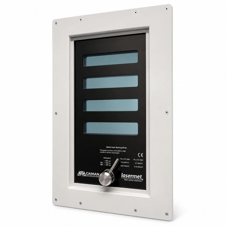 Lasermet Caiman Laser and X-Ray Blocking Windows