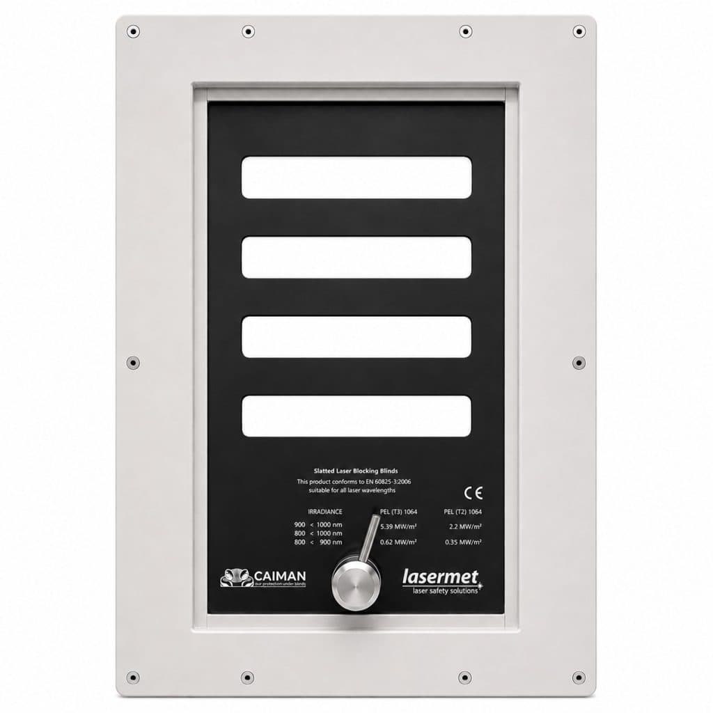 Standard Fit Caiman Window by Lasermet Laser Safety Solutions
