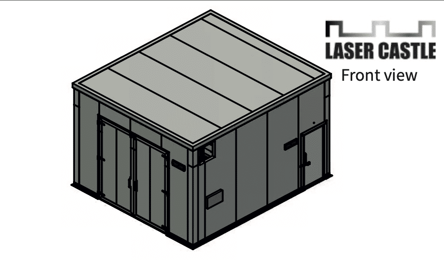 Laser Castle Front View