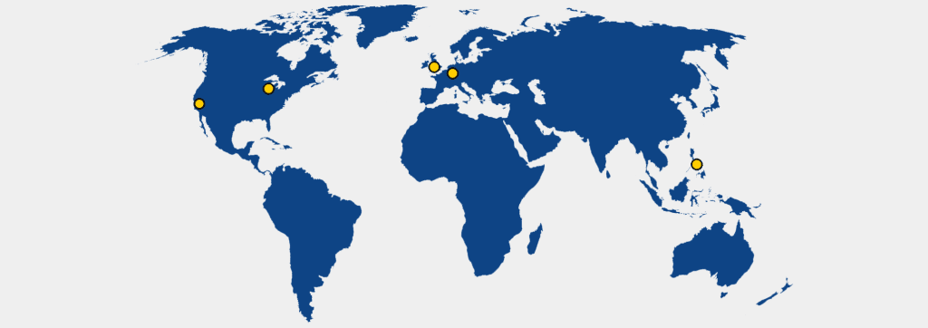World Map Lasermet 2025 by Lasermet Laser Safety Solutions