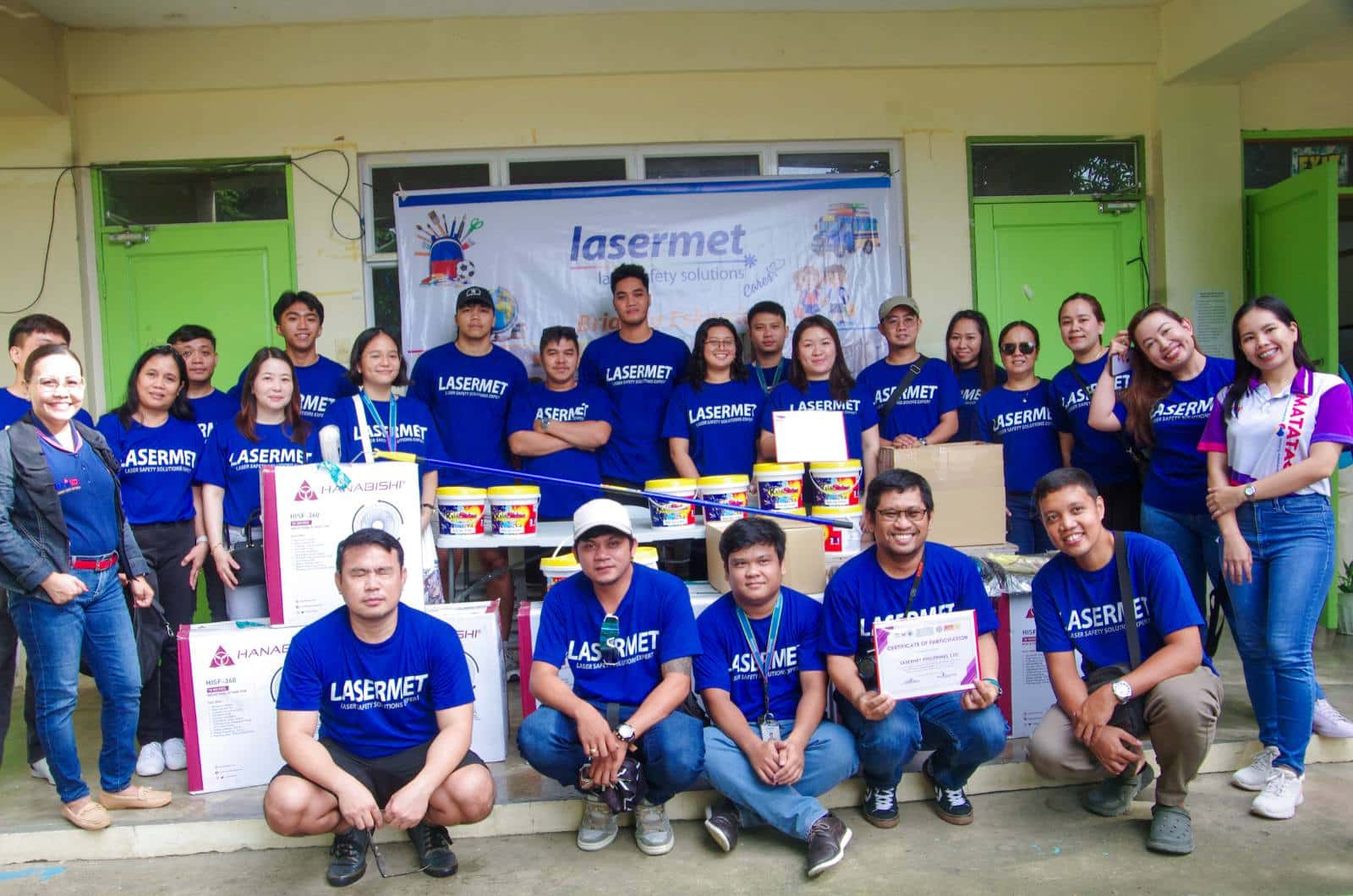 2025 Lasermet_CSR_Brigada Eskwela_Budlaan Integrated School