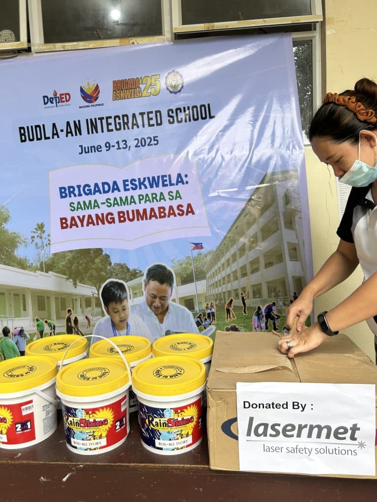 2025 Lasermet CSR Brigada Eskwela Paint Donation