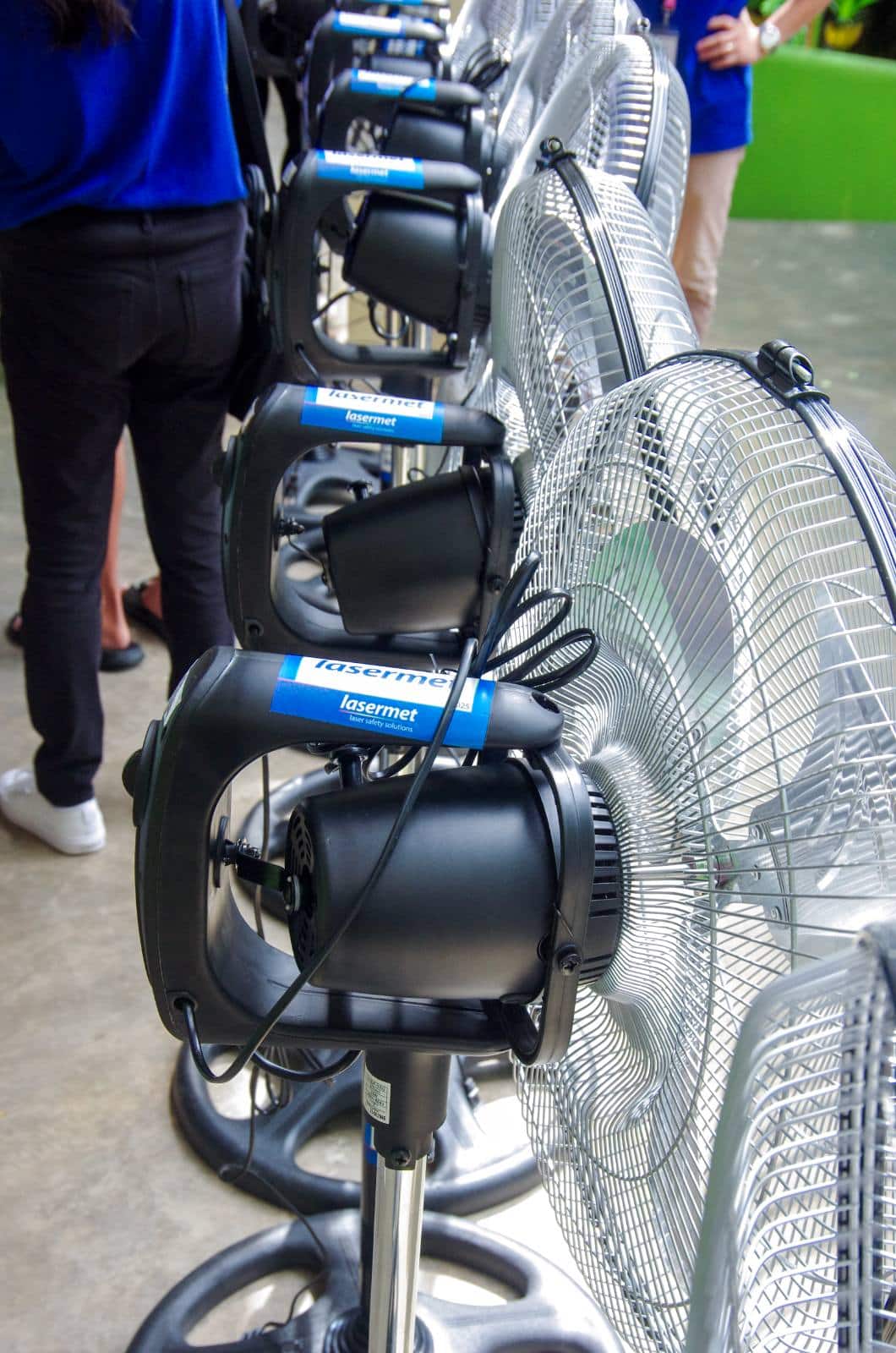 2025 Lasermet CSR Donated Industrial Fans