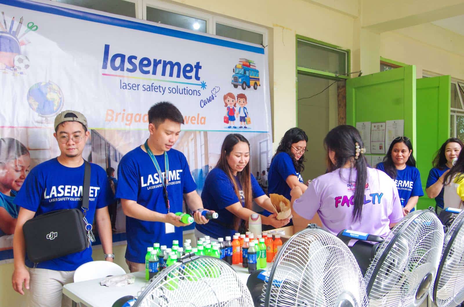2025 Lasermet CSR Food Distribution Brigada Eskwela