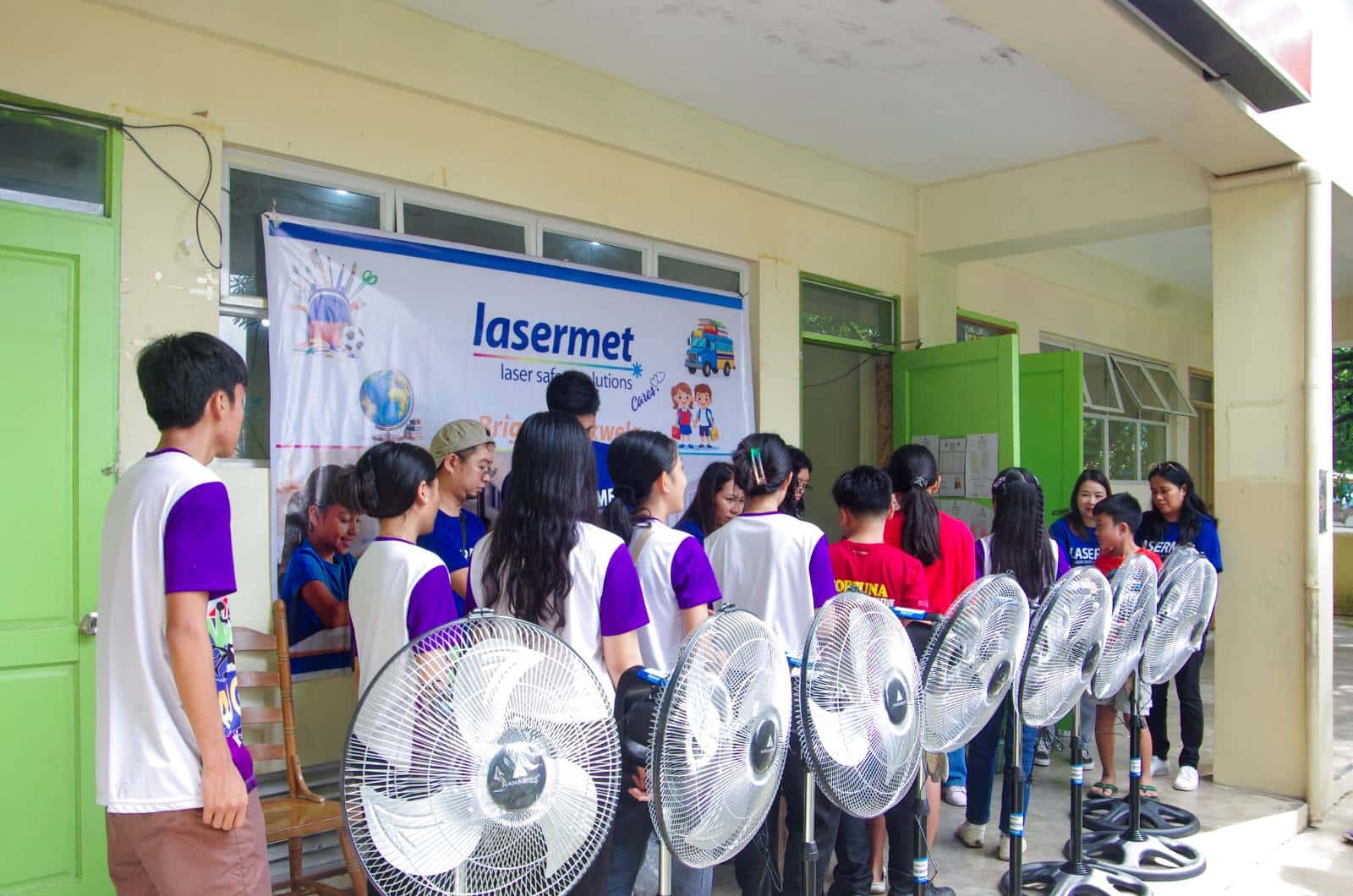 2025Lasermet_CSR_FoodDistribution_Brigada Eskwela