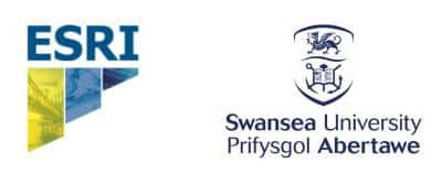 ESRI and Swansea University Logo