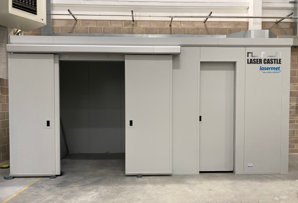 laser castle manual door by Lasermet Laser Safety Solutions
