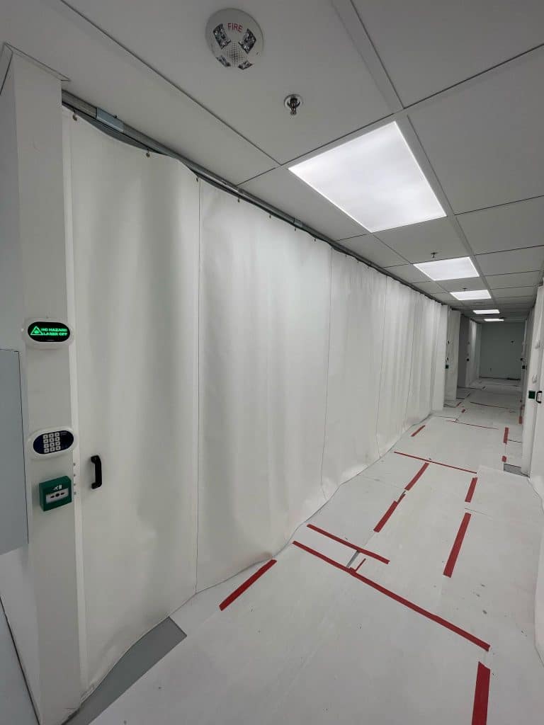 Lasermet’s MuLEx System provide solution to newly constructed laser lab cleanrooms