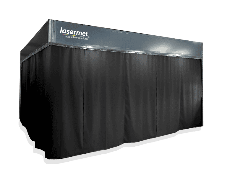 XXXL dolphin pod transparent by Lasermet Laser Safety Solutions