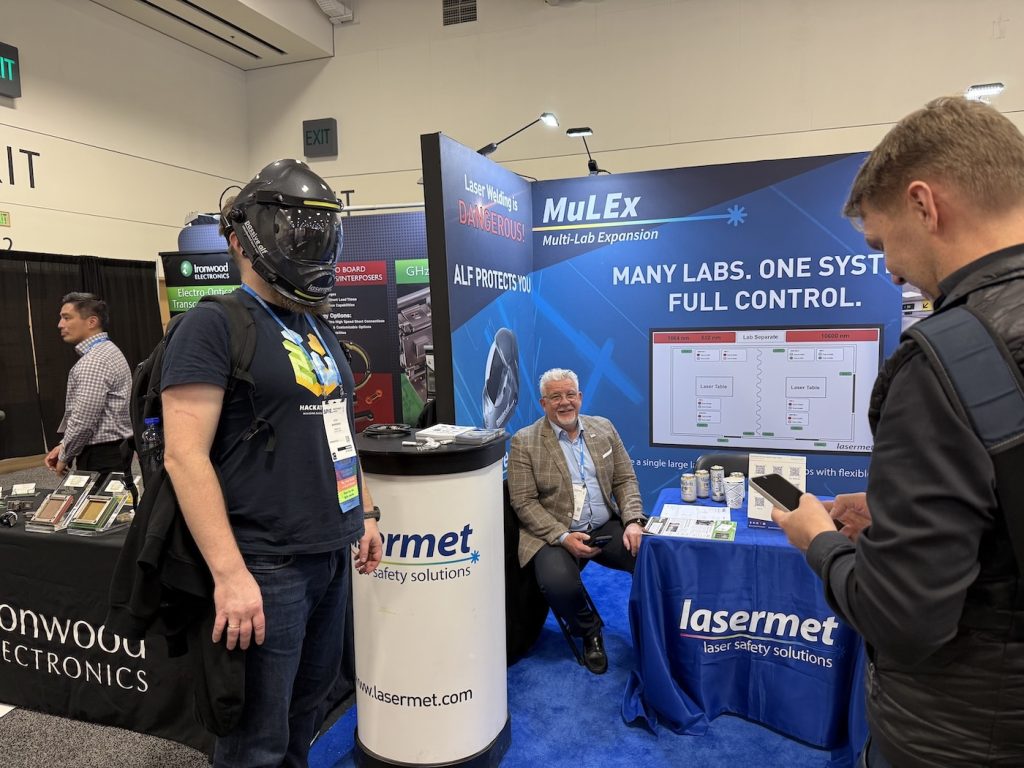 ALF Laser Welding Helmet at Photonics West 2026