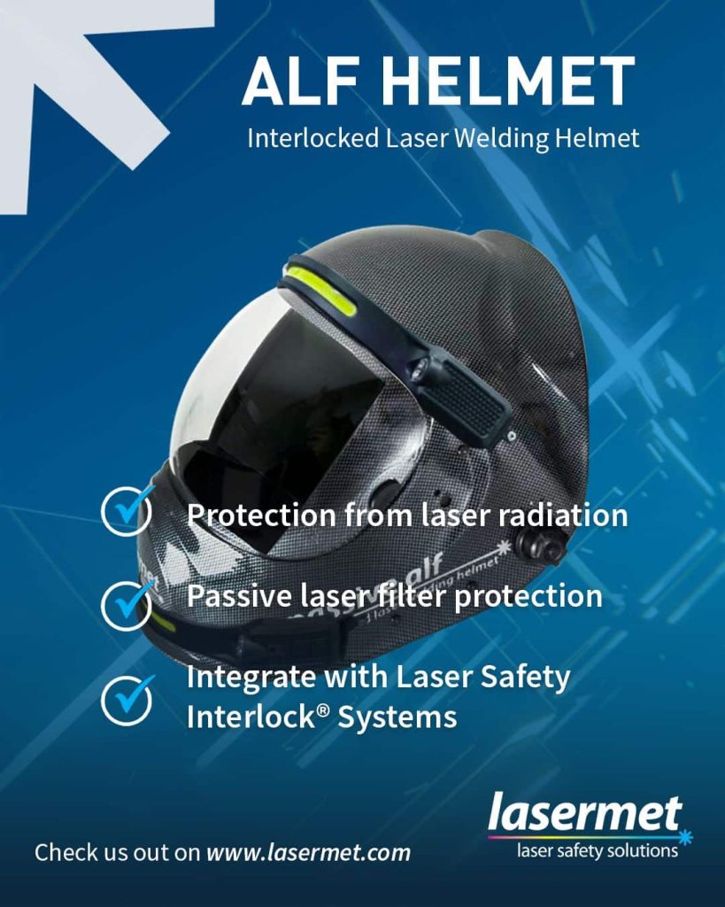 ALF Welding Helmet Infographics