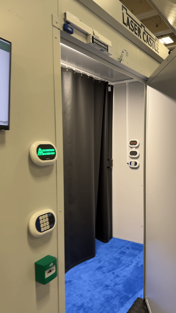 Laser Blocking Curtains at Photonics West 2026