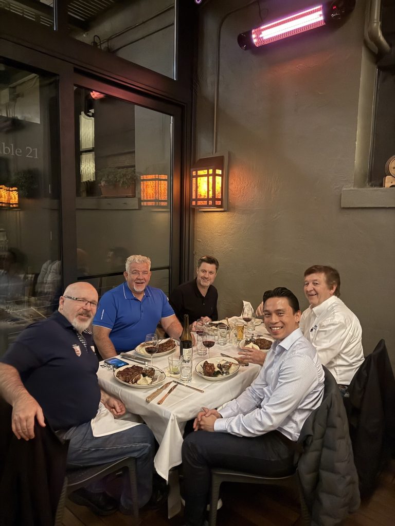 Lasermet Team Dinner after Photonics West 2026