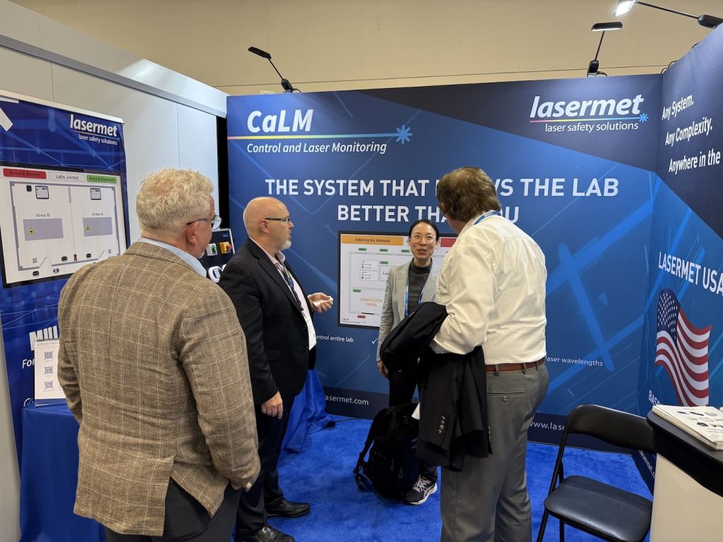 Lasermet Team and Attendees at Photonics West 2026