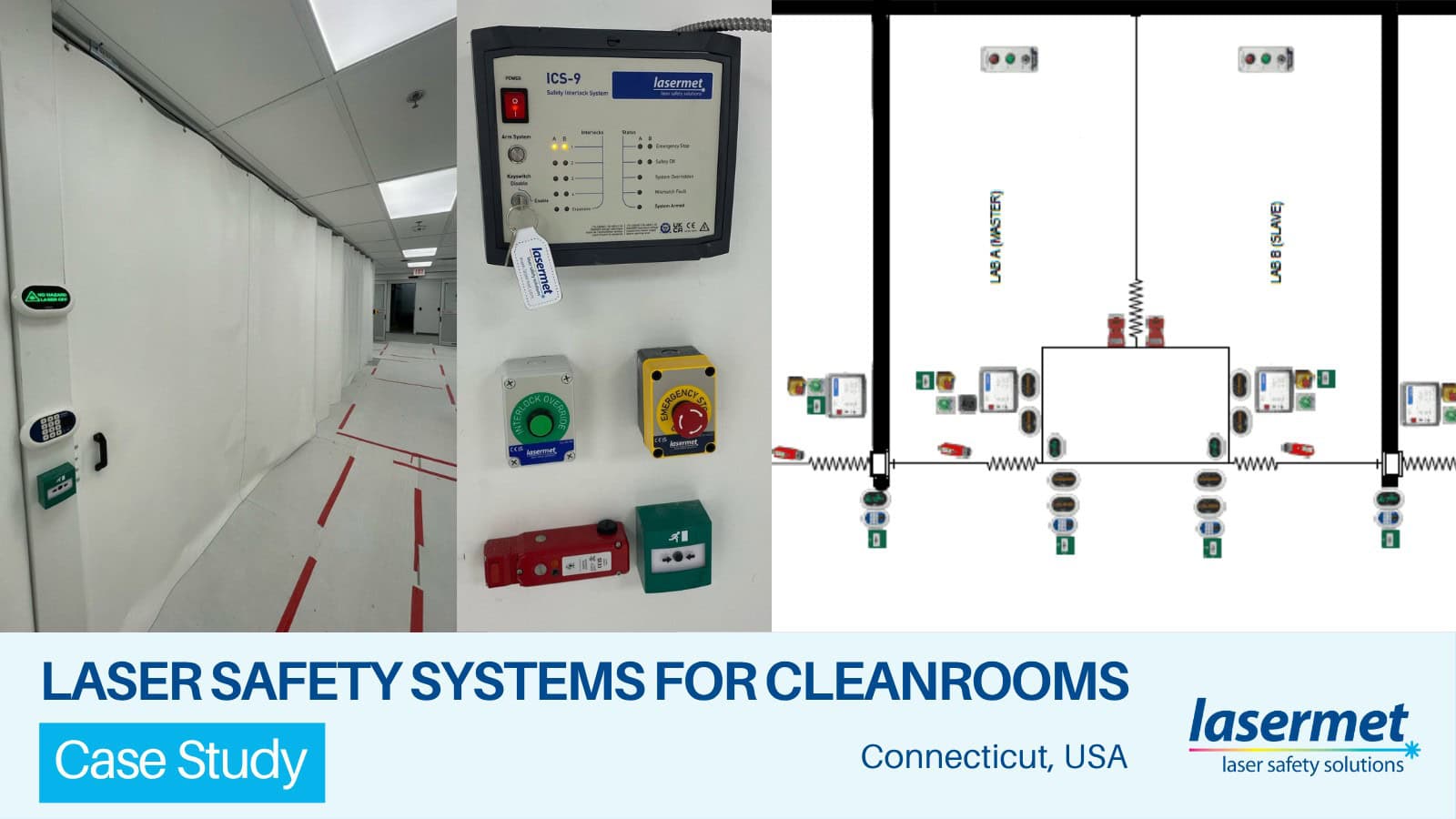 Laser Safety Systems for Cleanrooms in Connecticut, USA