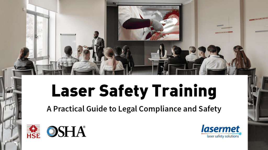 Lasermet Blog post cover for laser safety training