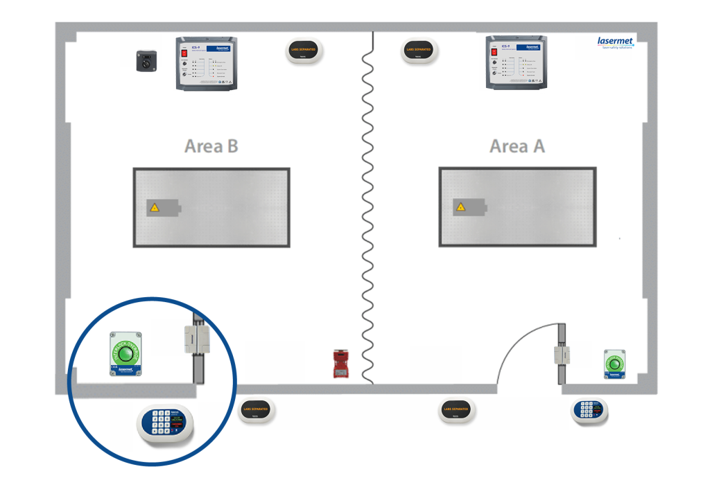 Override Installation by Lasermet Laser Safety Solutions