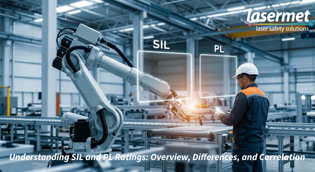 Cover Photo Understanding SIL and PL Ratings Overview Differences and Correlation by Lasermet Laser Safety Solutions